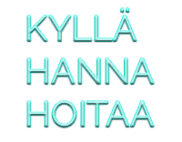 Kyllä Hanna hoitaa logo.